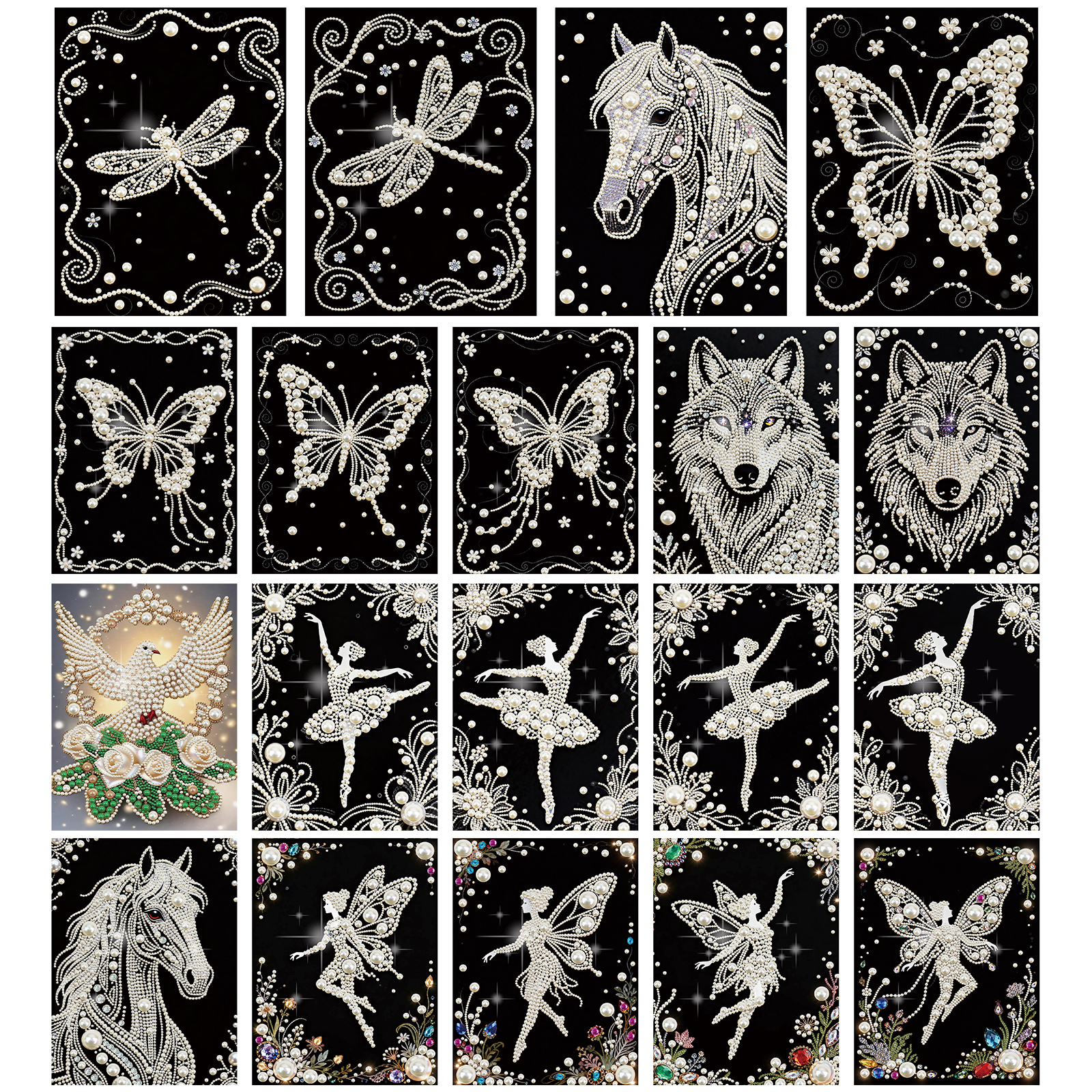 Resin Art Craft - DIY Pearl Painting Art Kits for