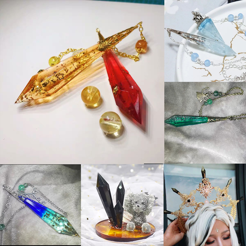 1pcs DIY Crystal Pendulum Epox - Resin Art Tool Kit review and price