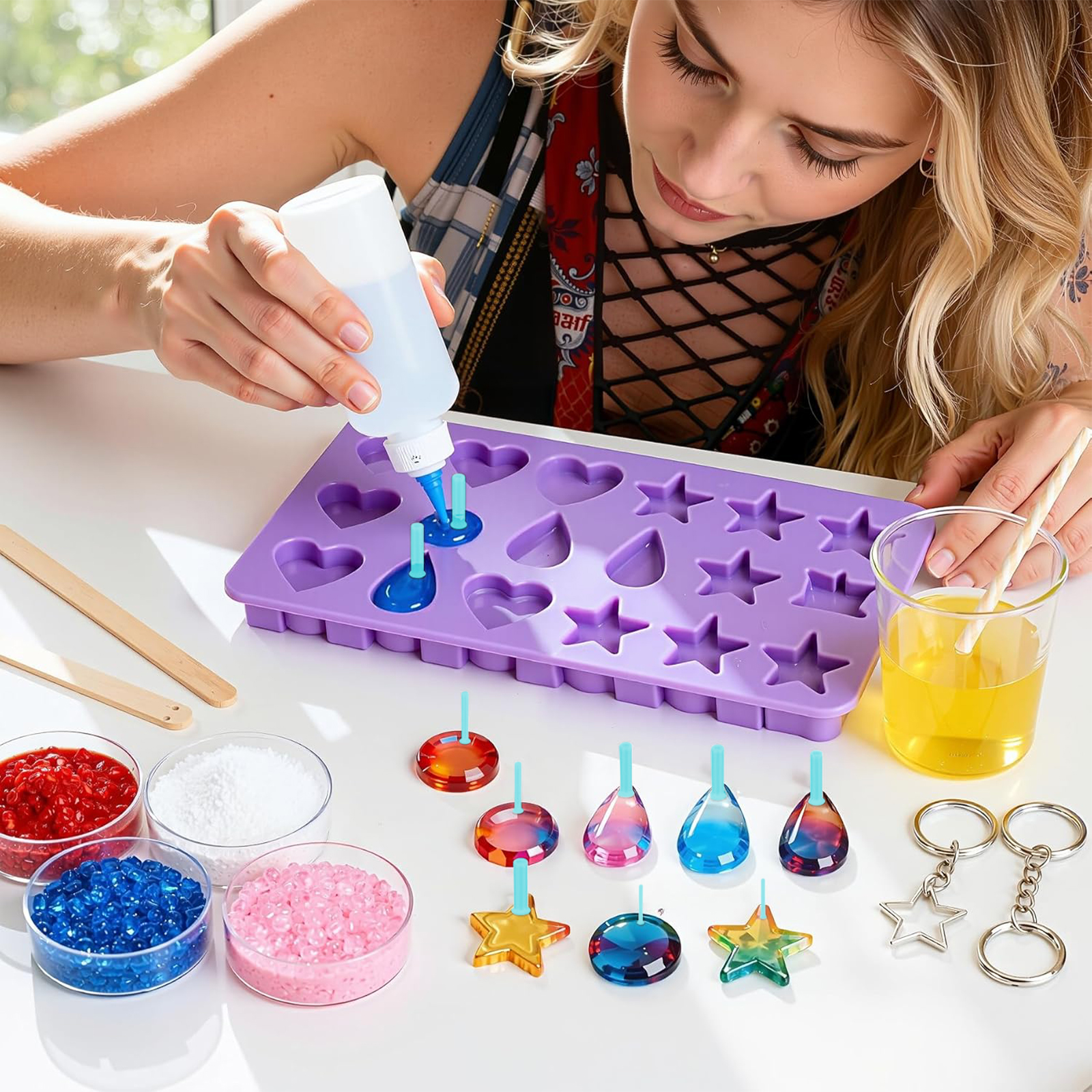 35pcs Resin Hole Maker Set 2-8 - Resin Art Tool Kit review and price