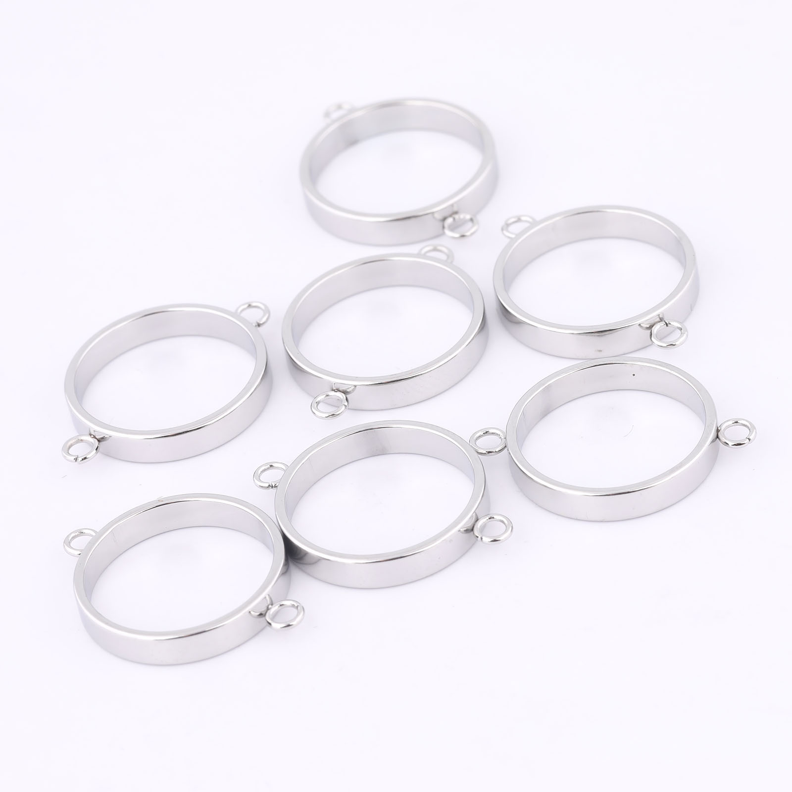 10pcs Stainless Steel 14mm Ope - Resin Art Love review and price