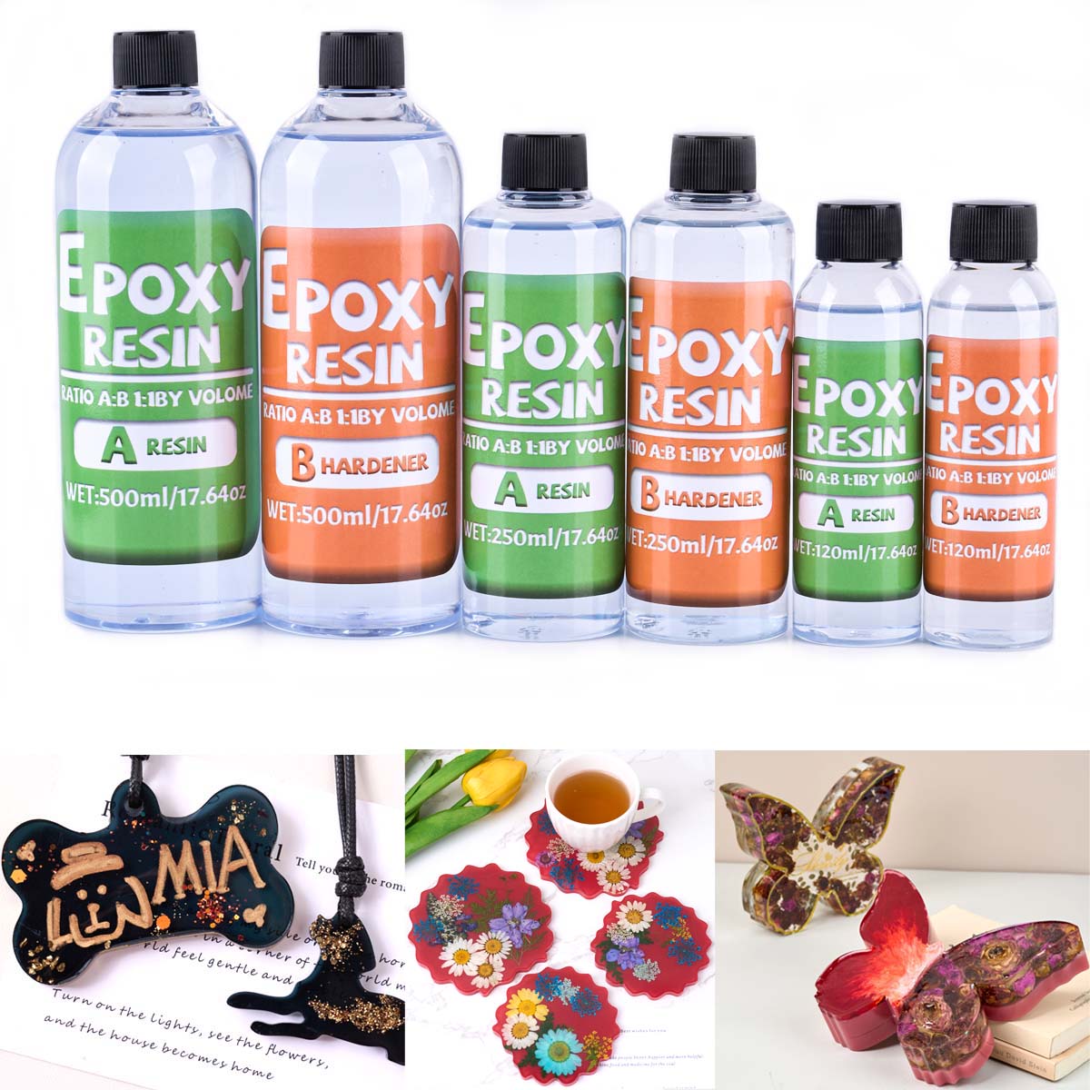 1:1 Ratio Epoxy Resin Kit Anti - Resin Art Tool Kit review and price