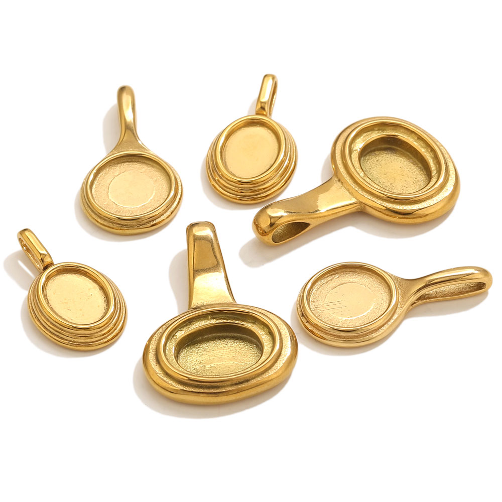 5pcs Stainless Steel Round Ova - Resin Art Love review and price
