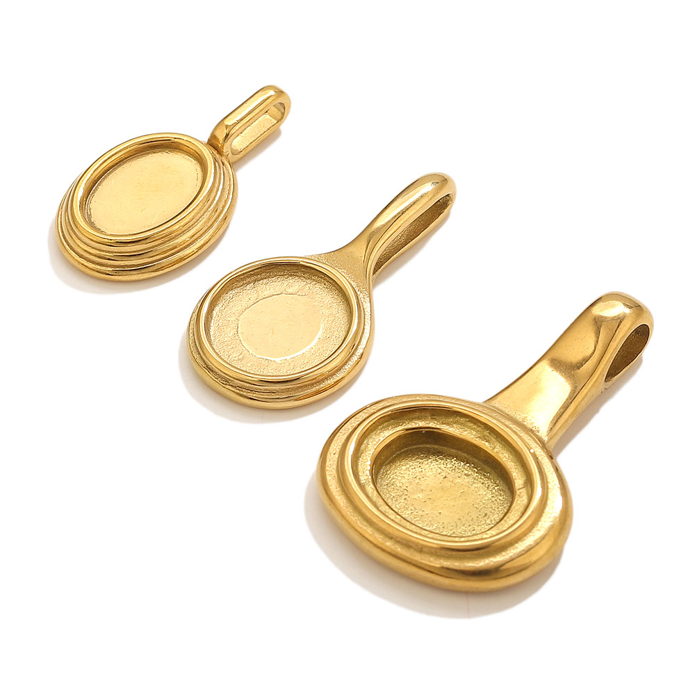 5pcs Stainless Steel Round Ova - Resin Art Love review and price