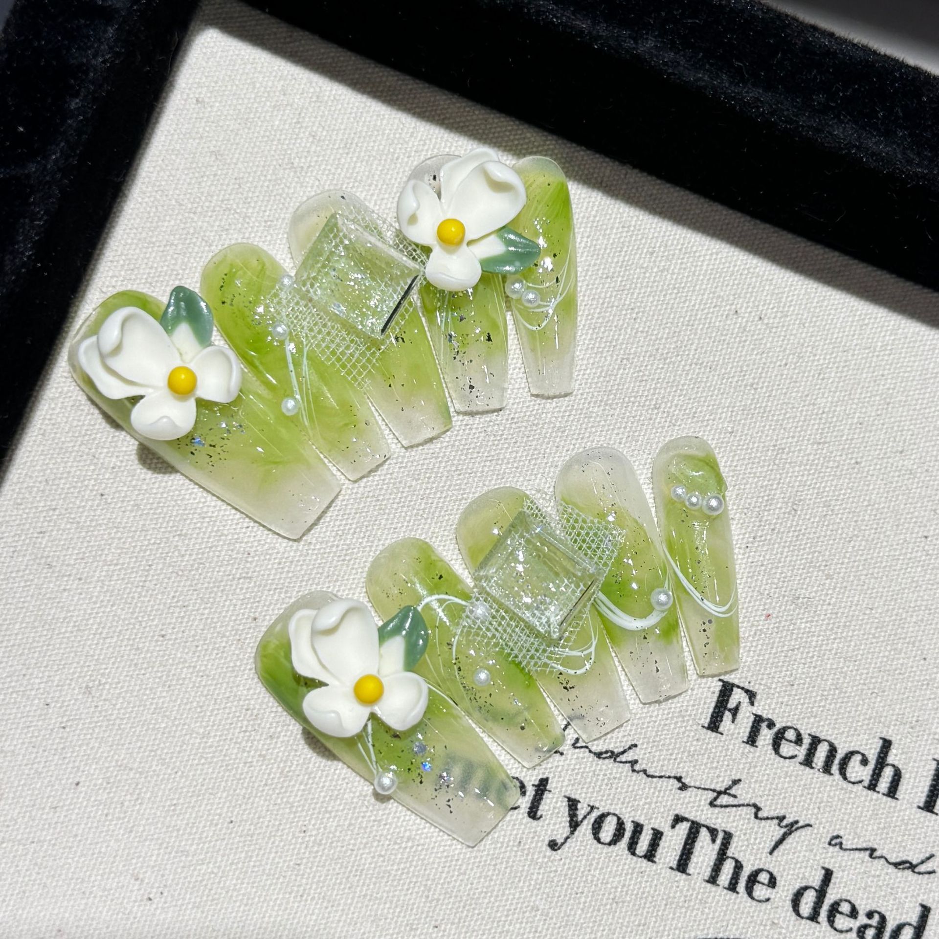 10pcs Pure Hand-Pressed Ultra- - Resin Art Flowers review and price