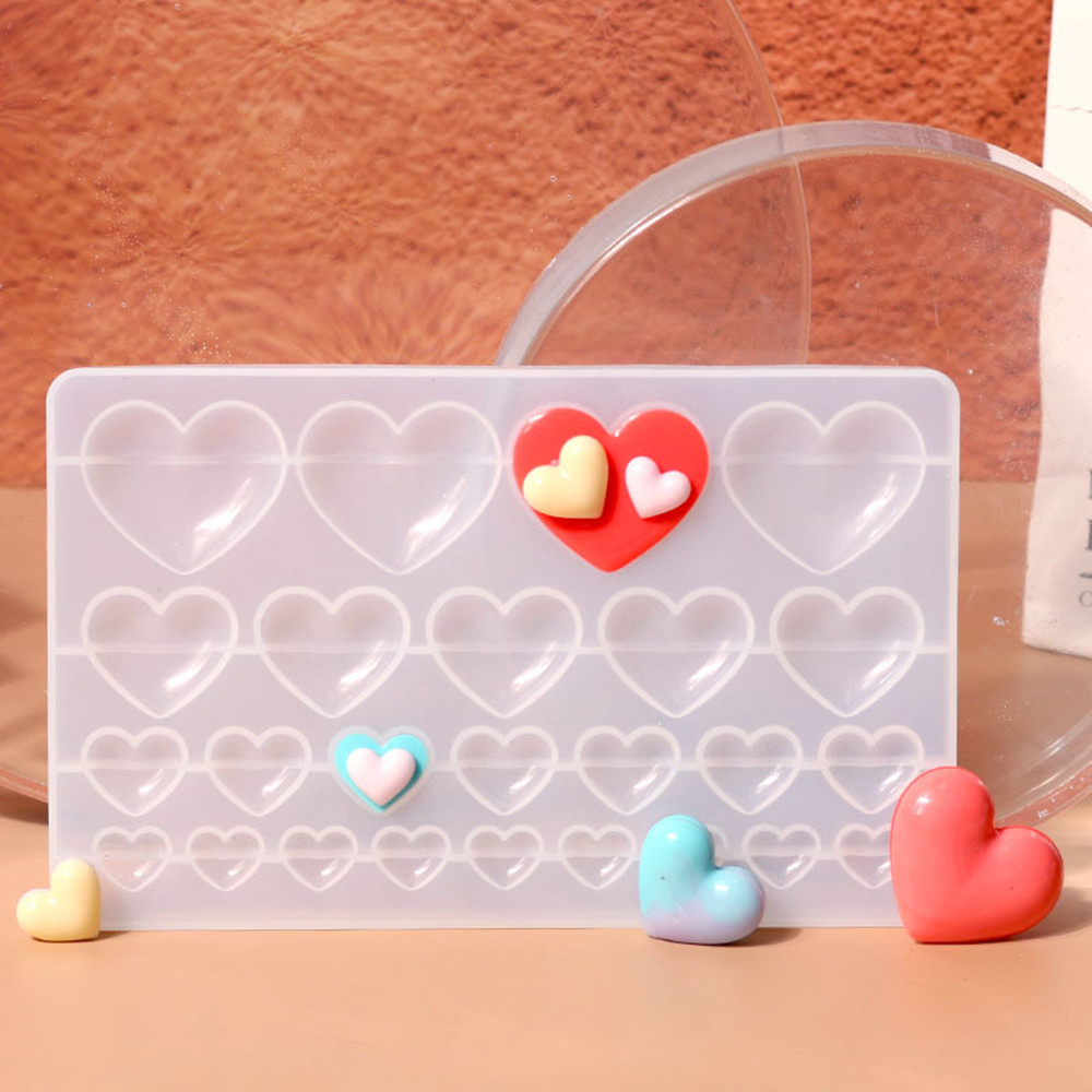 Love Heart Silicone Mold Jewel - Resin Art Tool Kit review and price