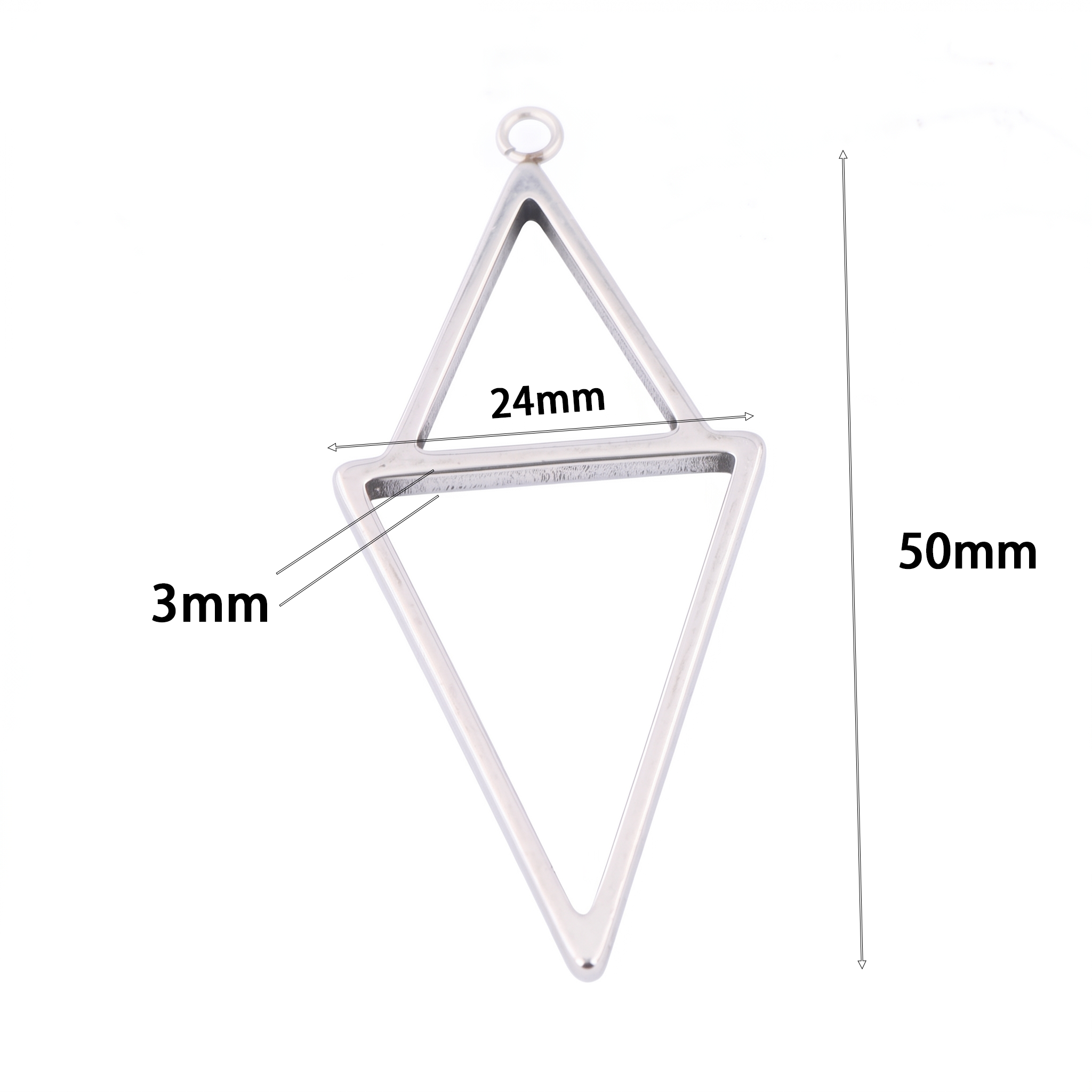 10pcs Square Triangle 3mm Thic - Resin Art Love review and price