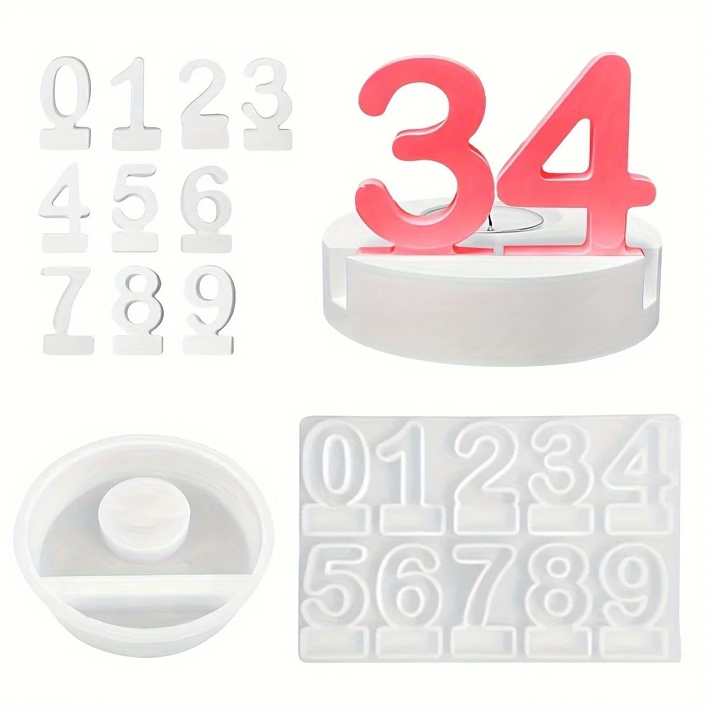 2pc Birthday Cake Silicones Mo - Resin Art Craft review and price