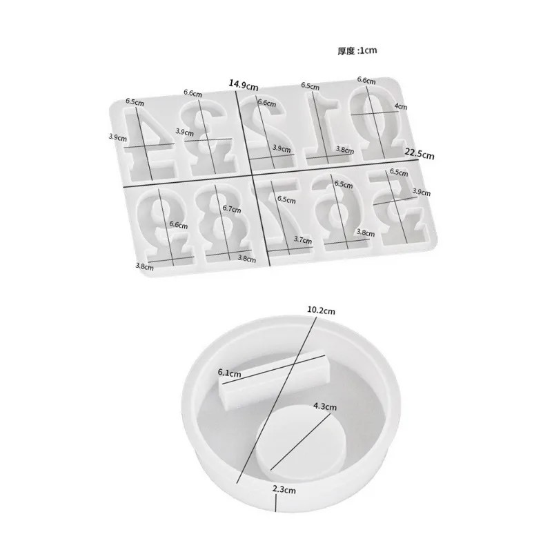 2pc Birthday Cake Silicones Mo - Resin Art Craft review and price