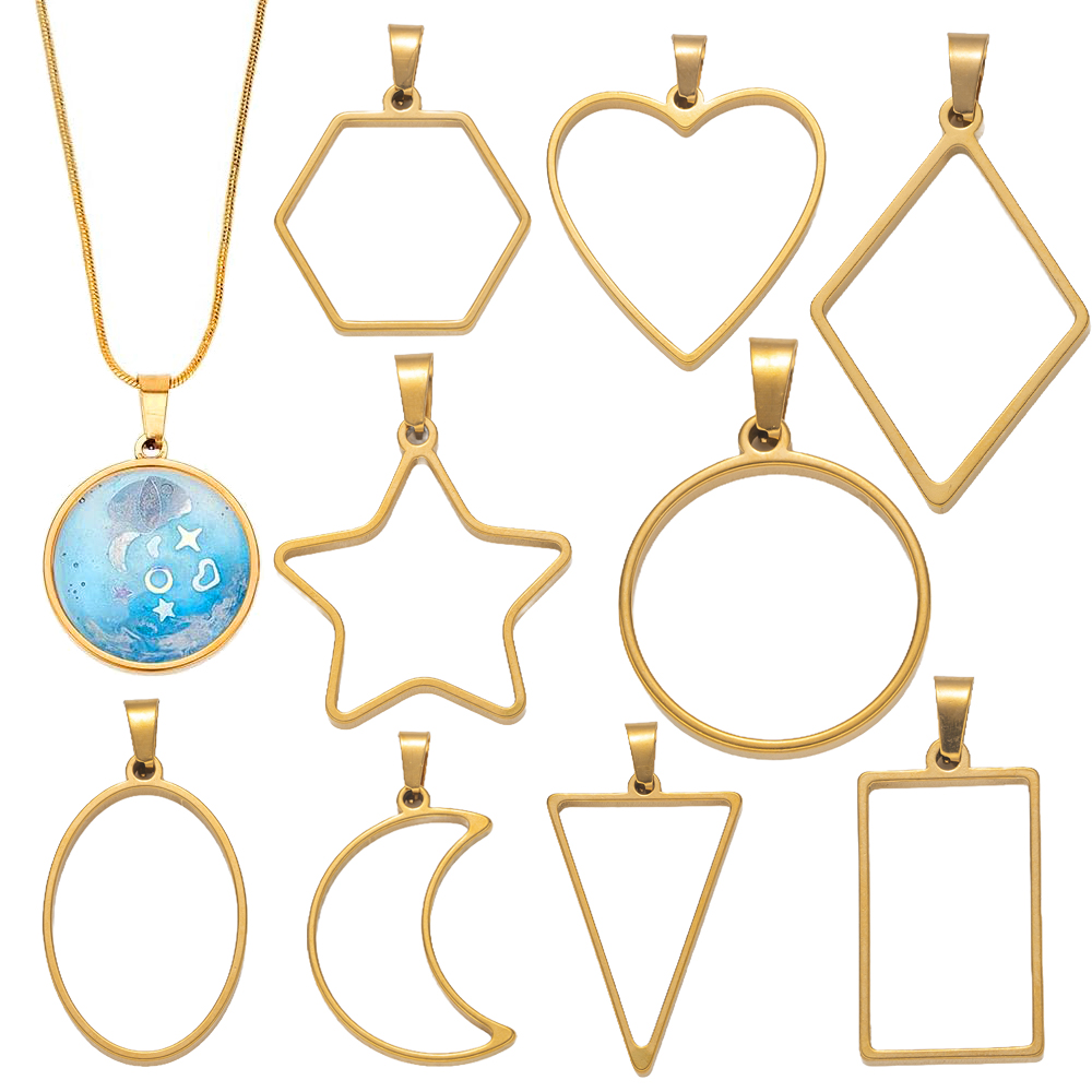 5pcs Stainless Steel Open Back - Resin Art Love review and price