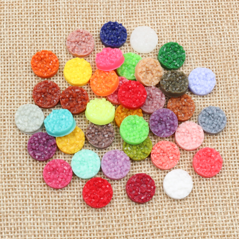 40pcs Resin Druzy Cabochons Do - Resin Art Love review and price