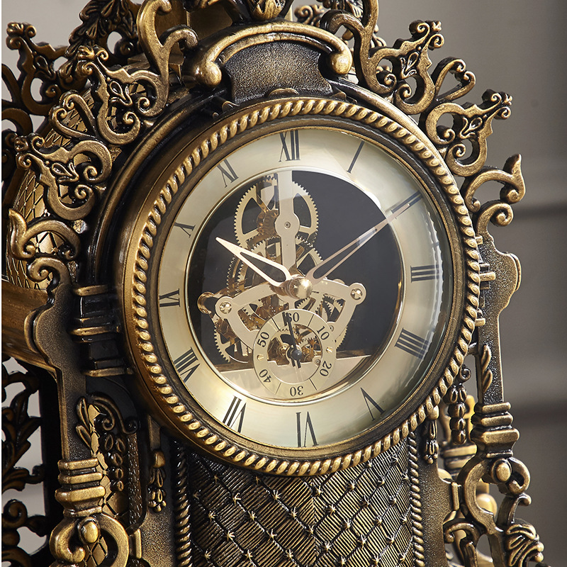 Large Creative Retro Table clo - Resin Art Clock review and price