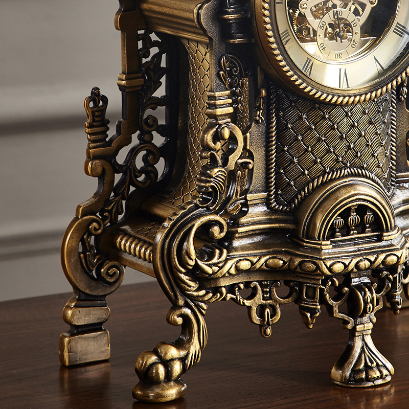 Large Creative Retro Table clo - Resin Art Clock review and price