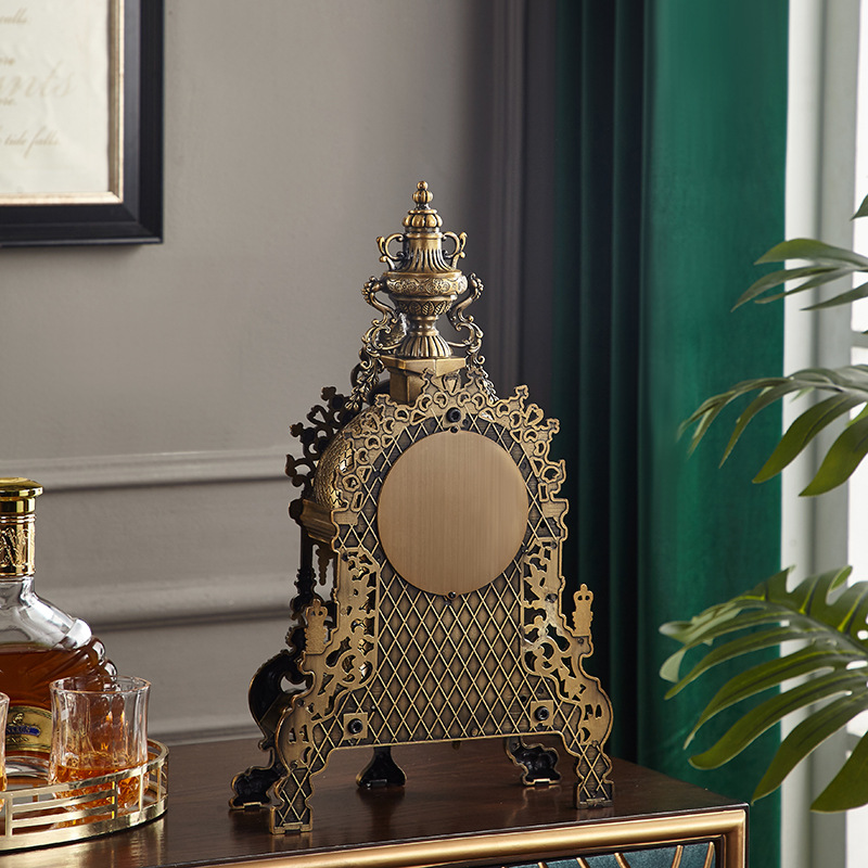 Large Creative Retro Table clo - Resin Art Clock review and price