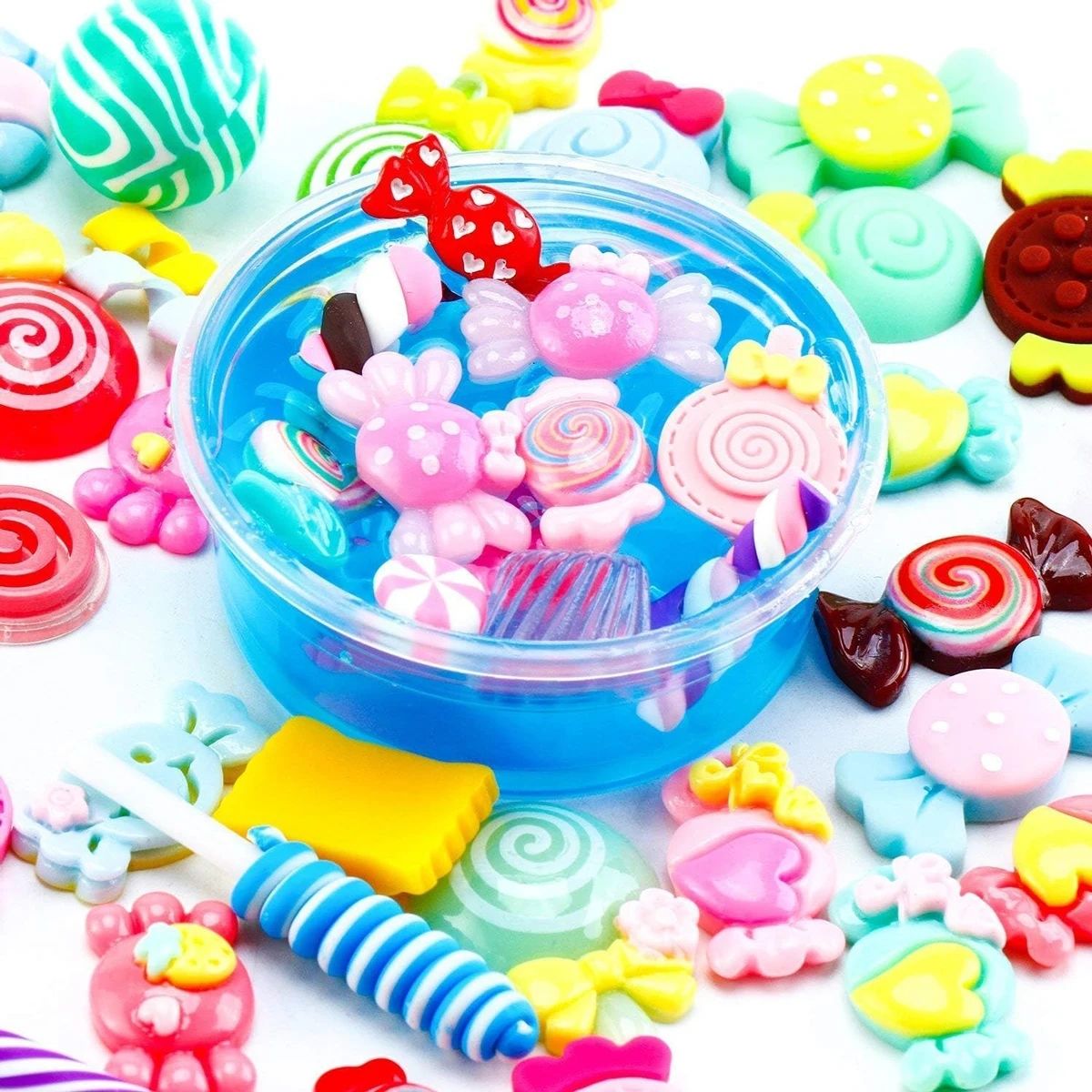 30pcs Random Candy Slime Charm - Resin Art Love review and price