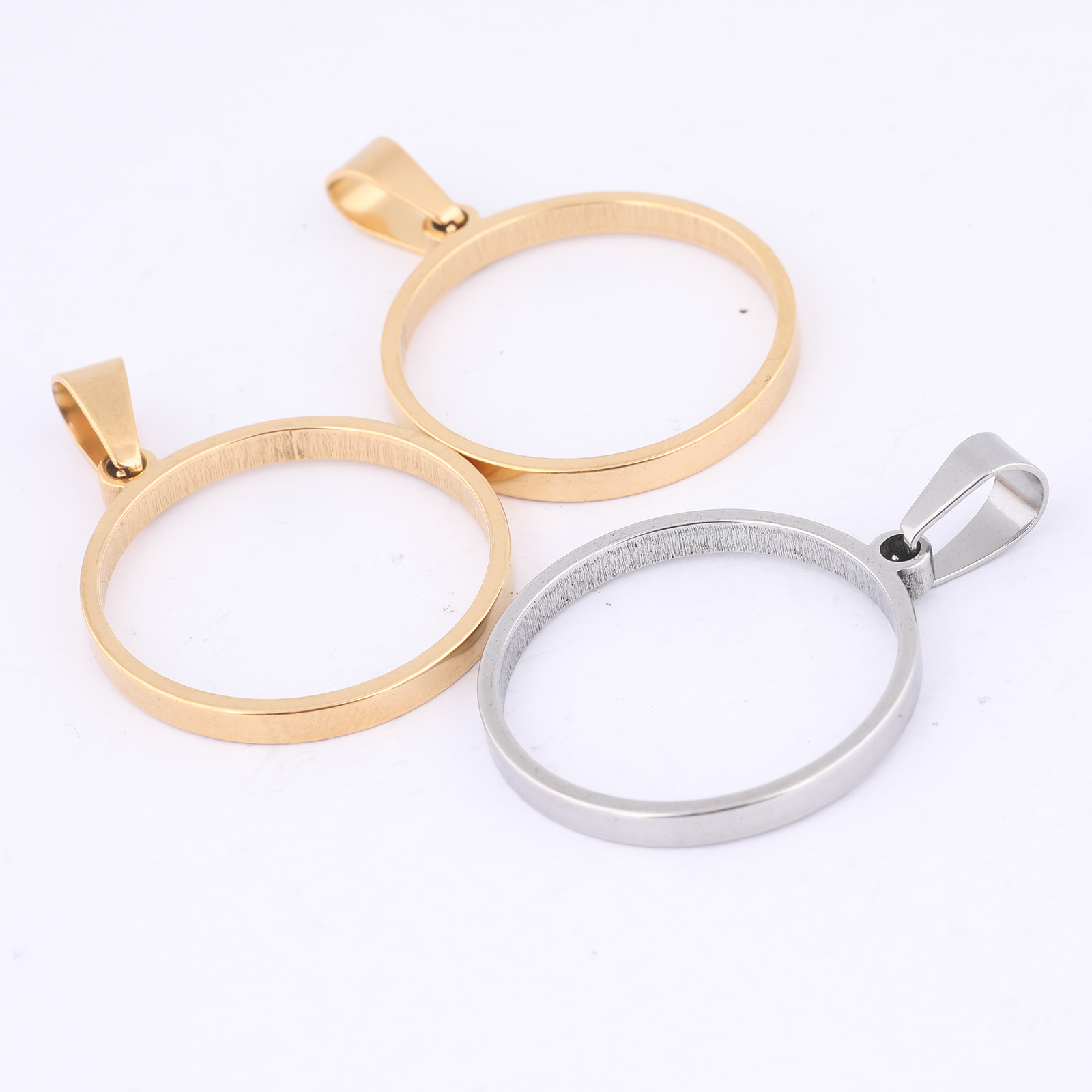 10pcs 25mm Round Open Bezel Ch - Resin Art Love review and price