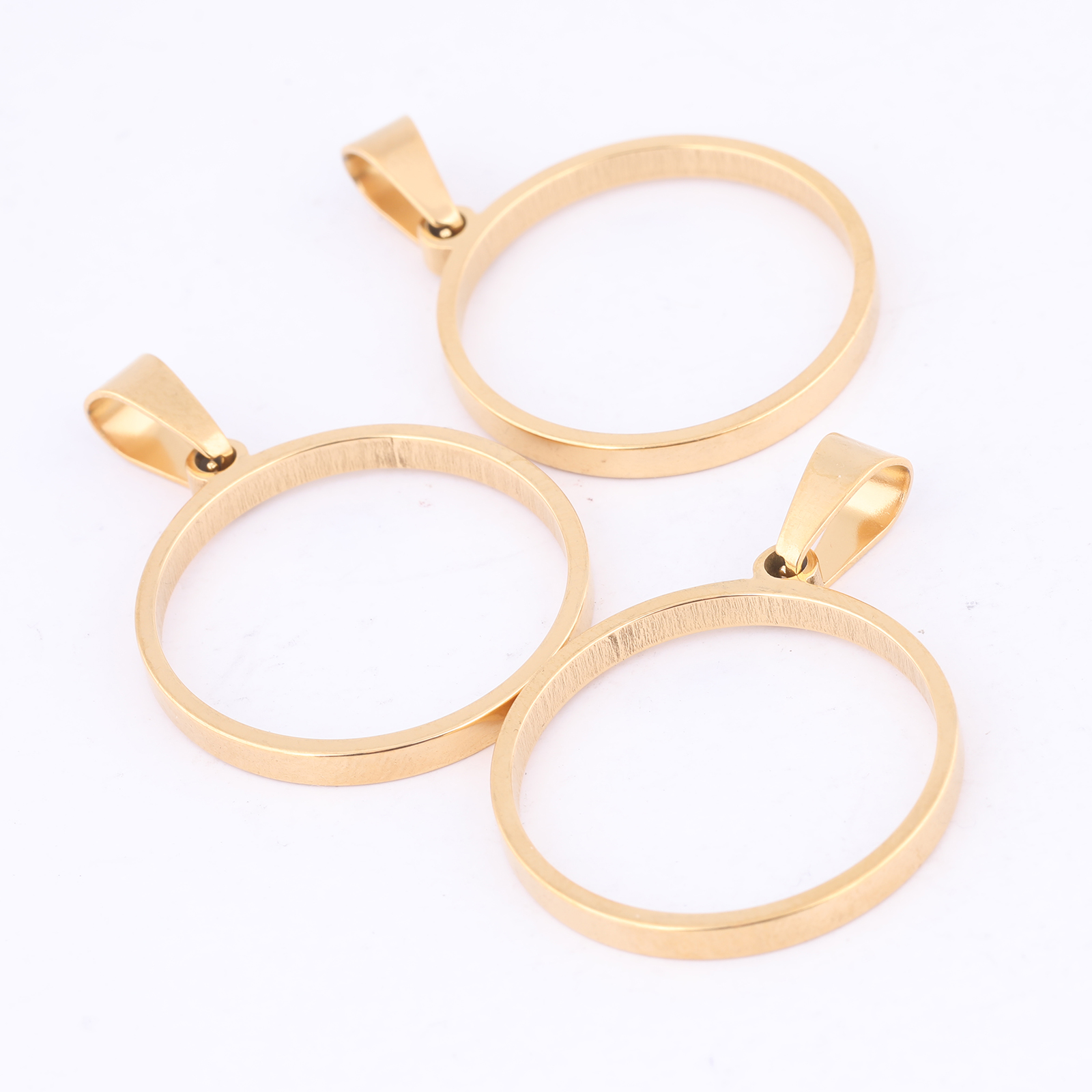 10pcs 25mm Round Open Bezel Ch - Resin Art Love review and price