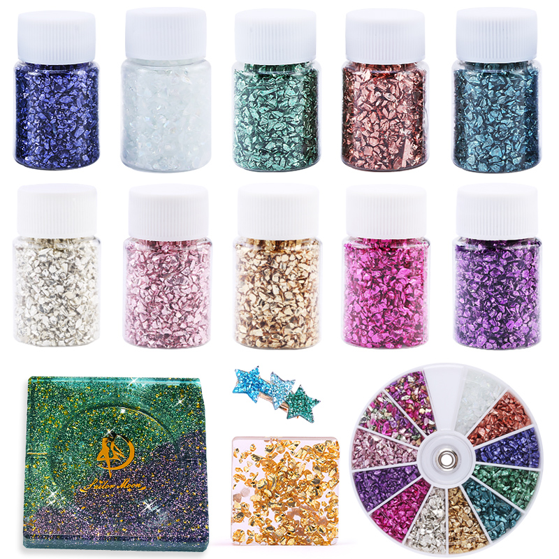 Epoxy Resin Colorful Metallic  - Resin Art Tool Kit review and price