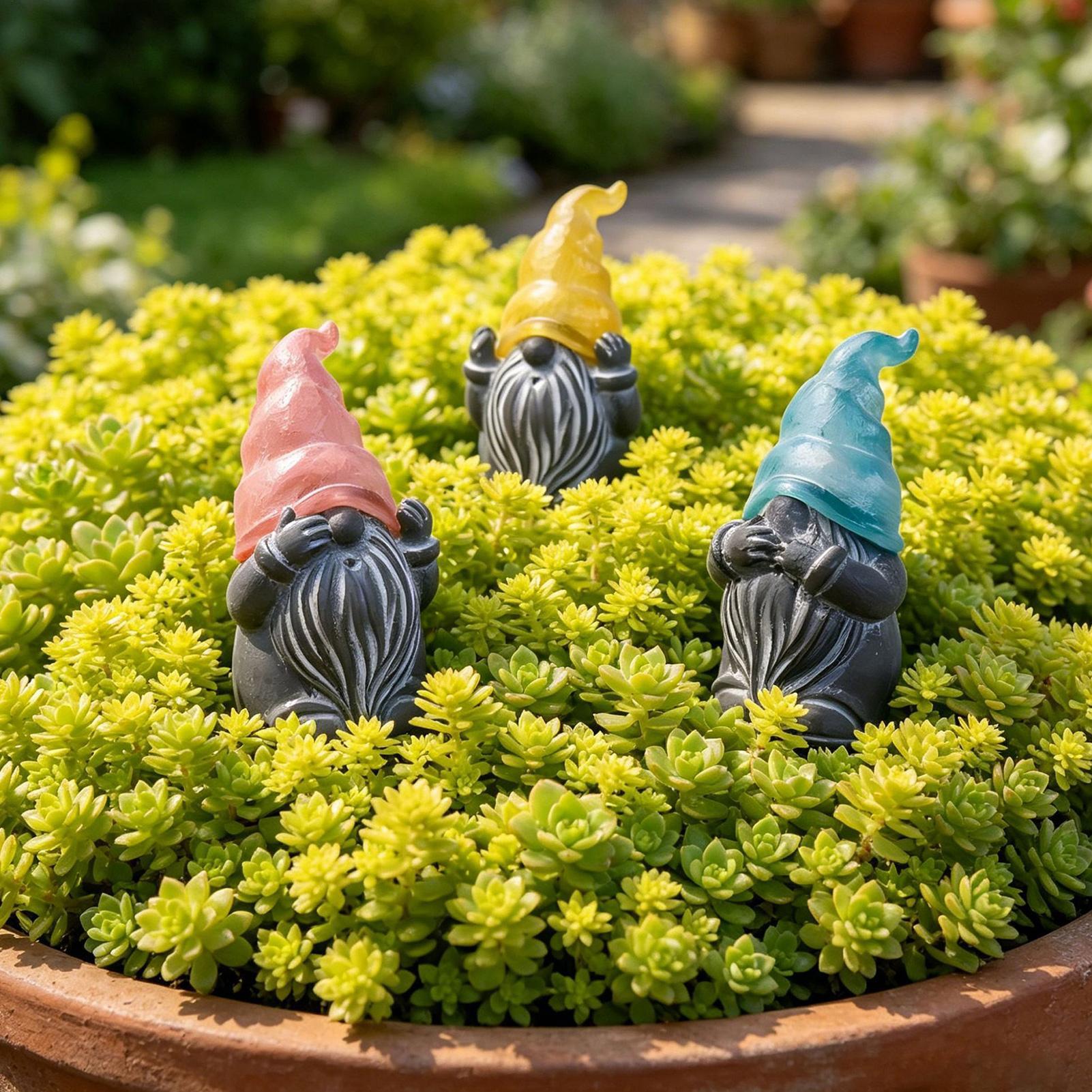 Decorative Garden Stakes 3-Pie - Resin Art Flowers review and price