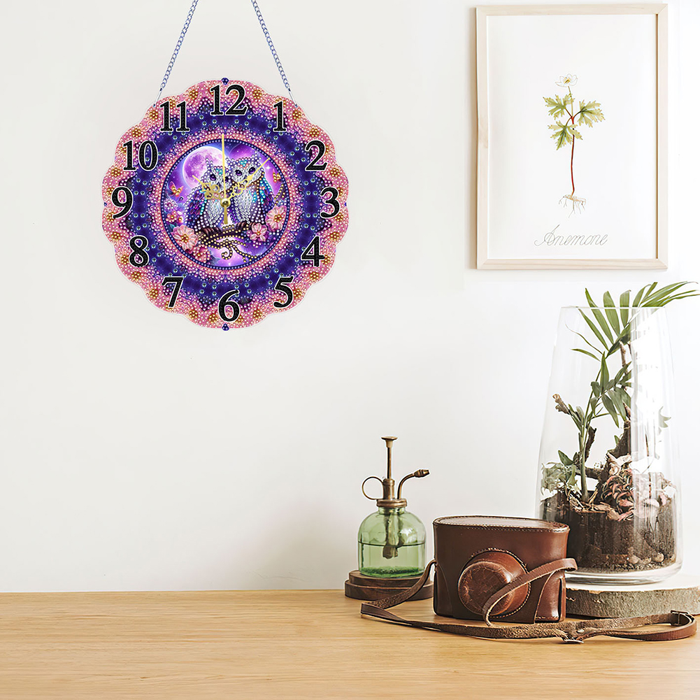 2D Flat DIY Diamond Painting C - Resin Art Clock review and price