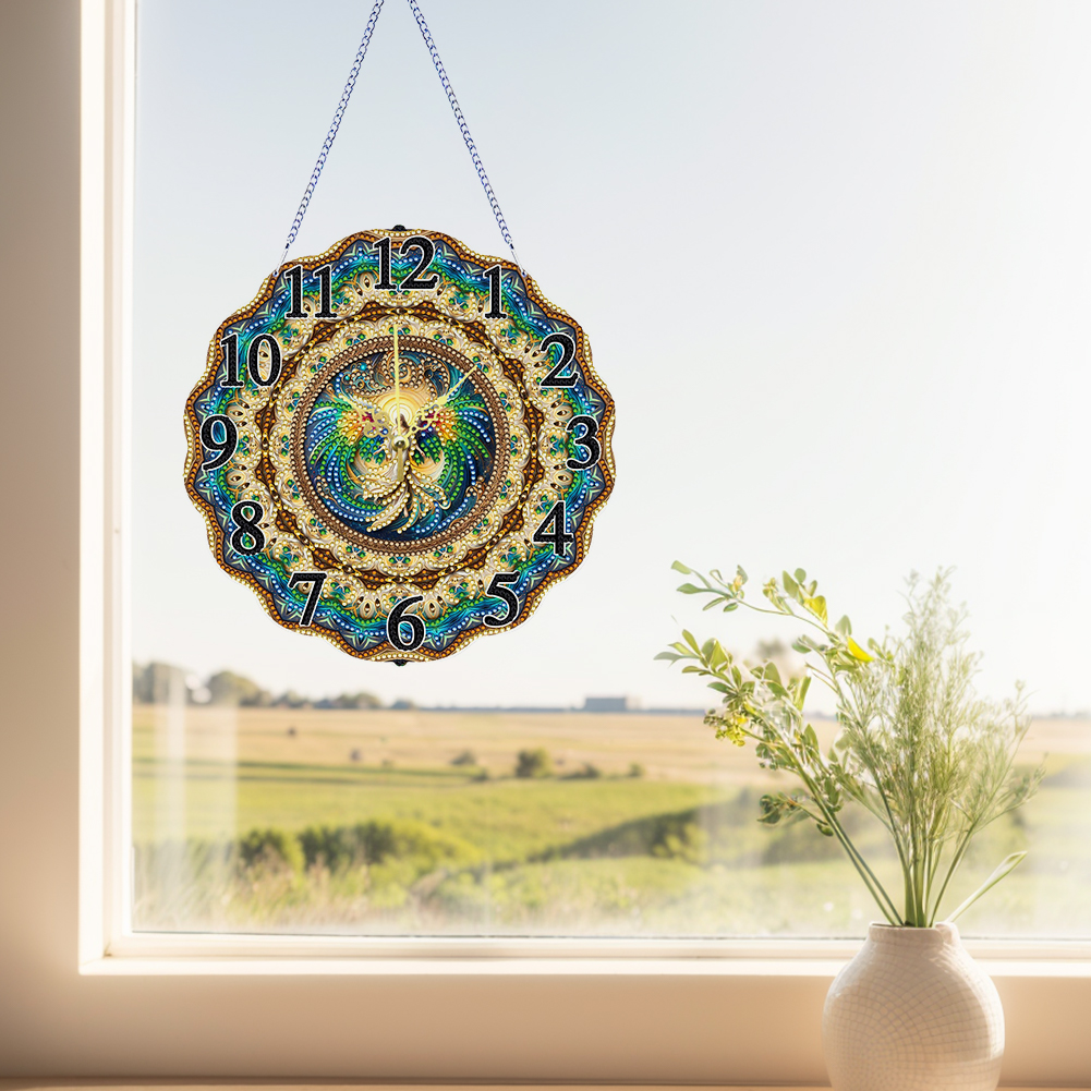 2D Flat DIY Diamond Painting C - Resin Art Clock review and price