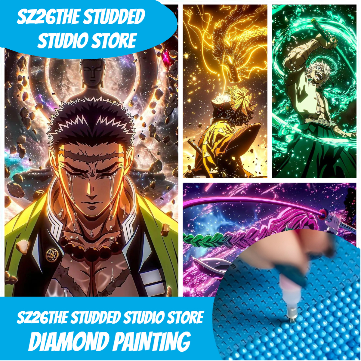 Sz26The Studded Anime Demon Sl - Resin Art Craft review and price