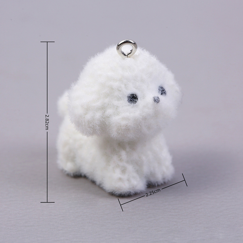 10pcs Flocking Puppy Dog Resin - Resin Art Love review and price