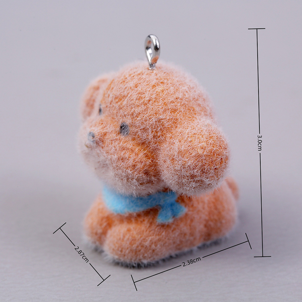 10pcs Flocking Puppy Dog Resin - Resin Art Love review and price