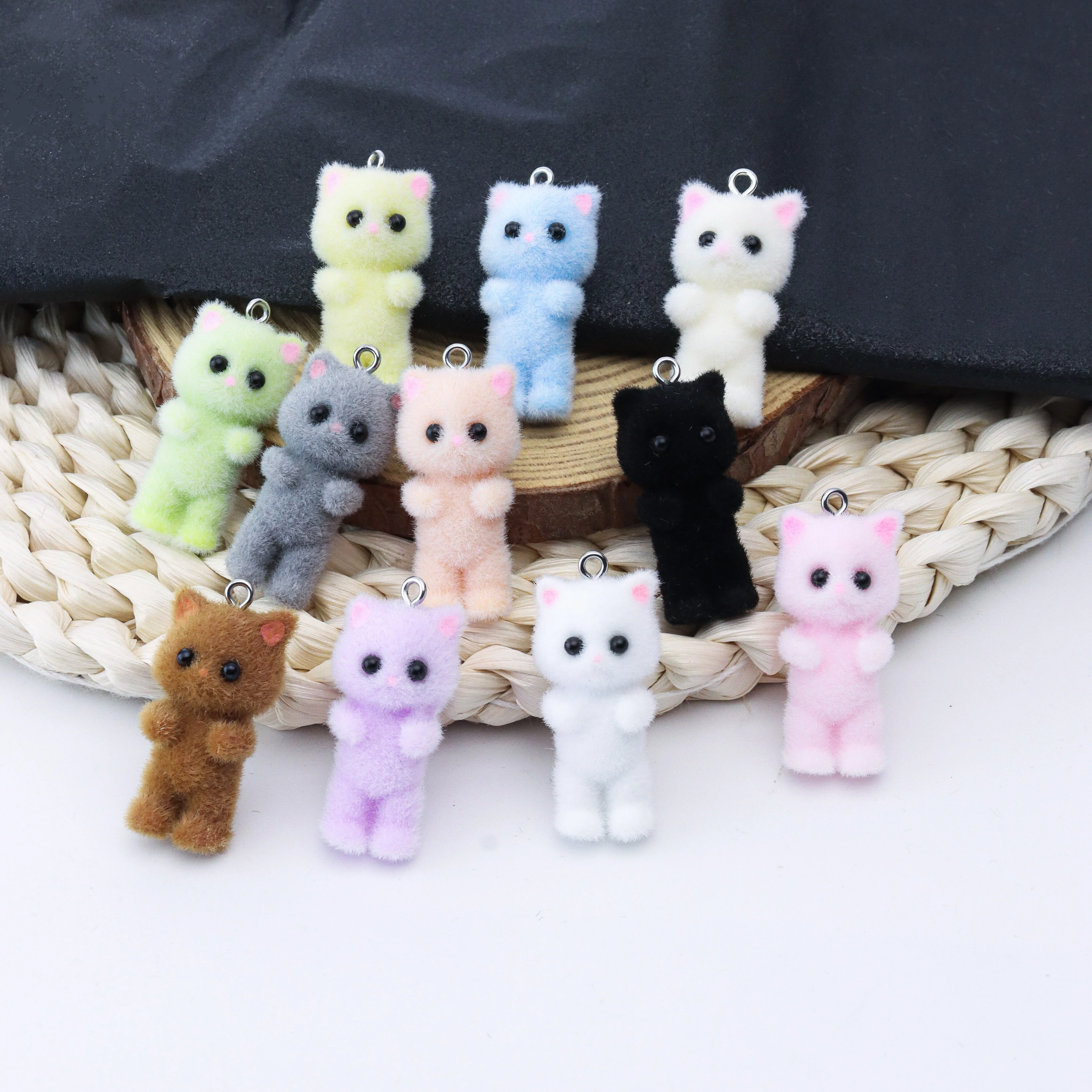 33PCS Cat Pendant Kawaii 3D Fl - Resin Art Craft review and price