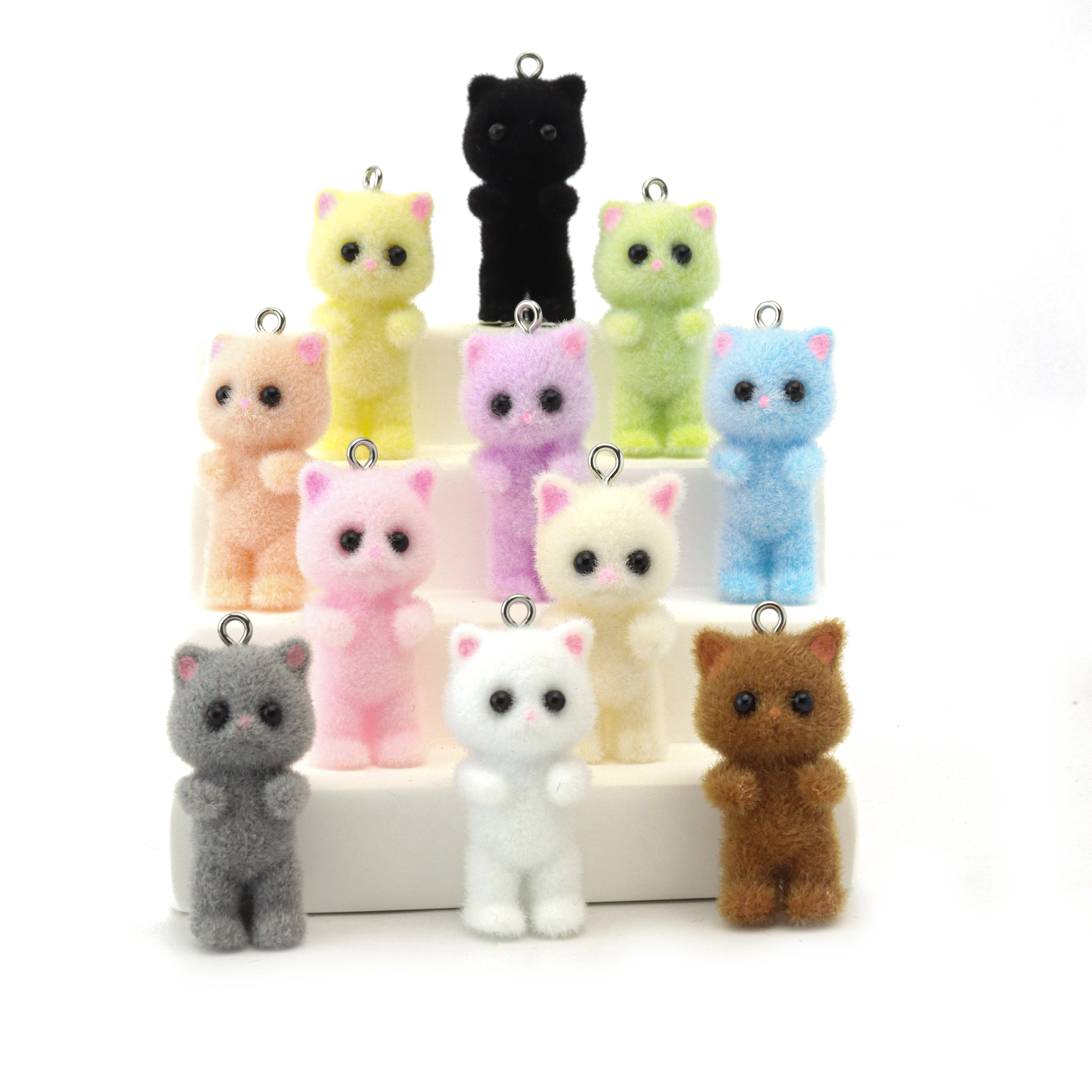 33PCS Cat Pendant Kawaii 3D Fl - Resin Art Craft review and price