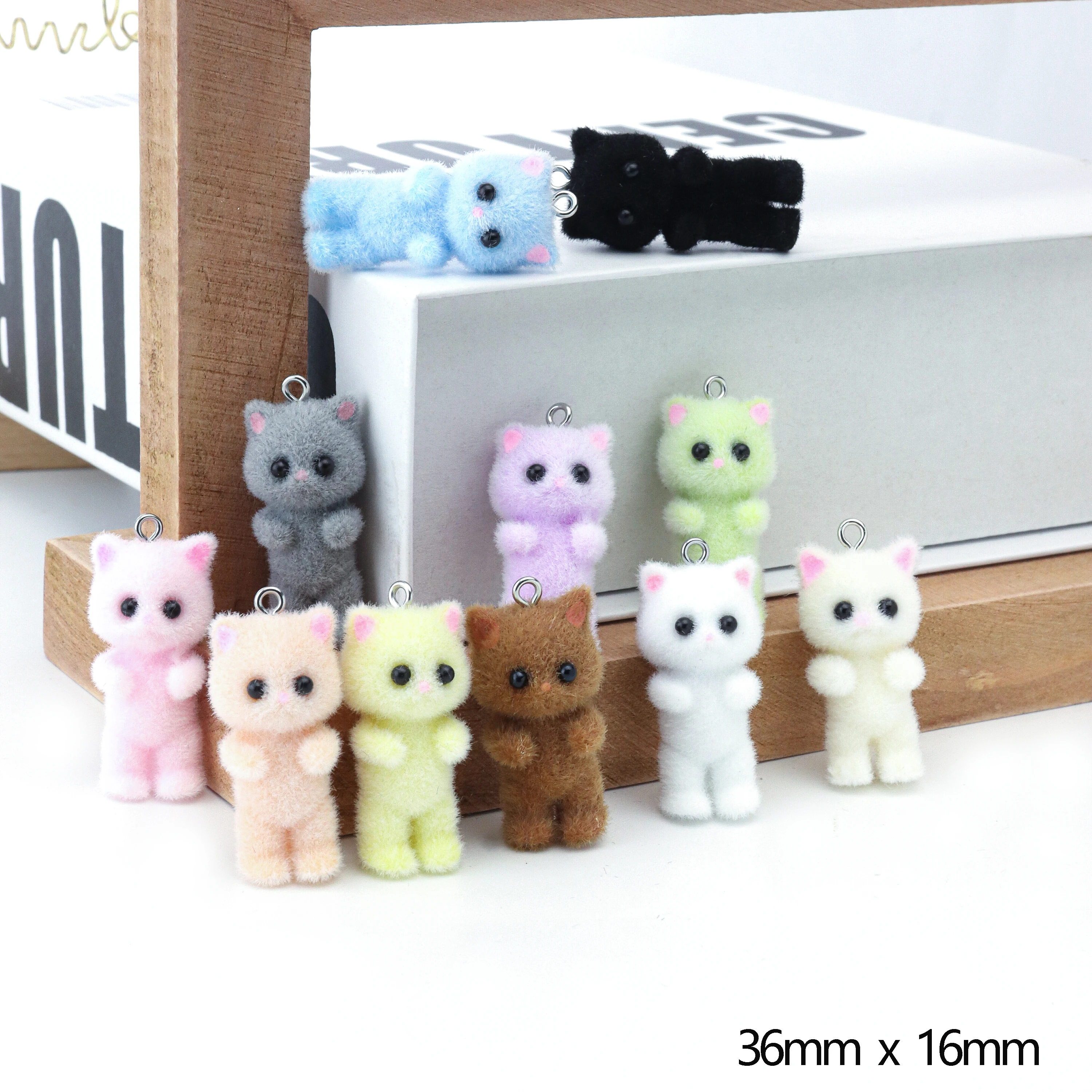 33PCS Cat Pendant Kawaii 3D Fl - Resin Art Craft review and price