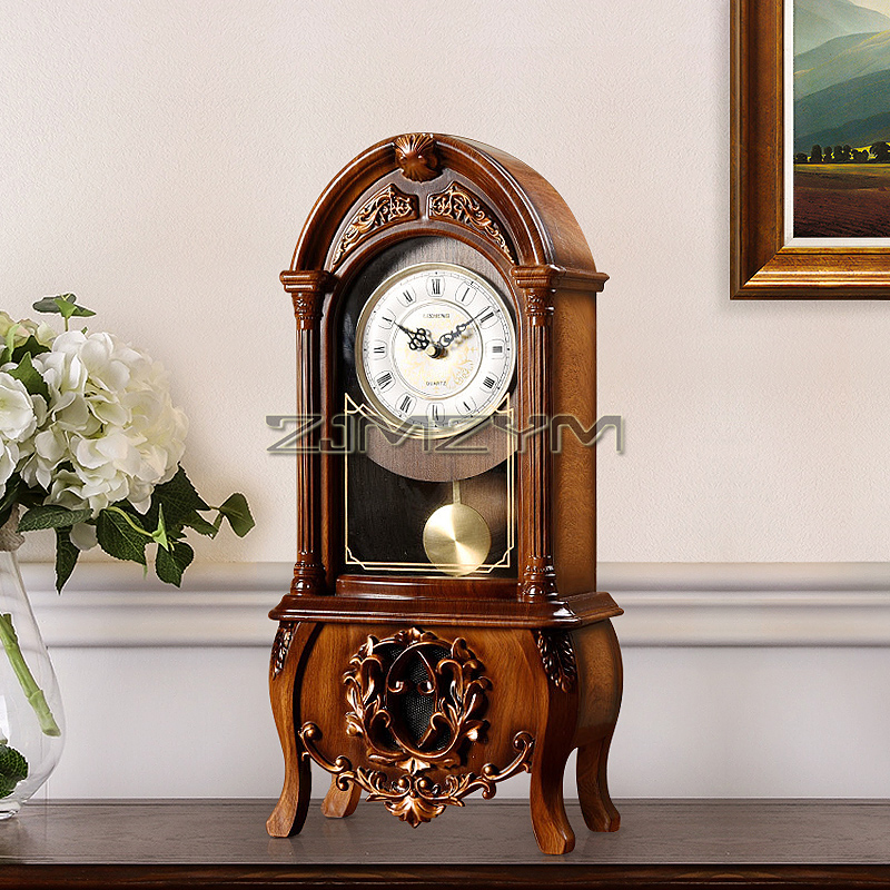 Pendulum Tabletop Clock Wood D - Resin Art Clock review and price