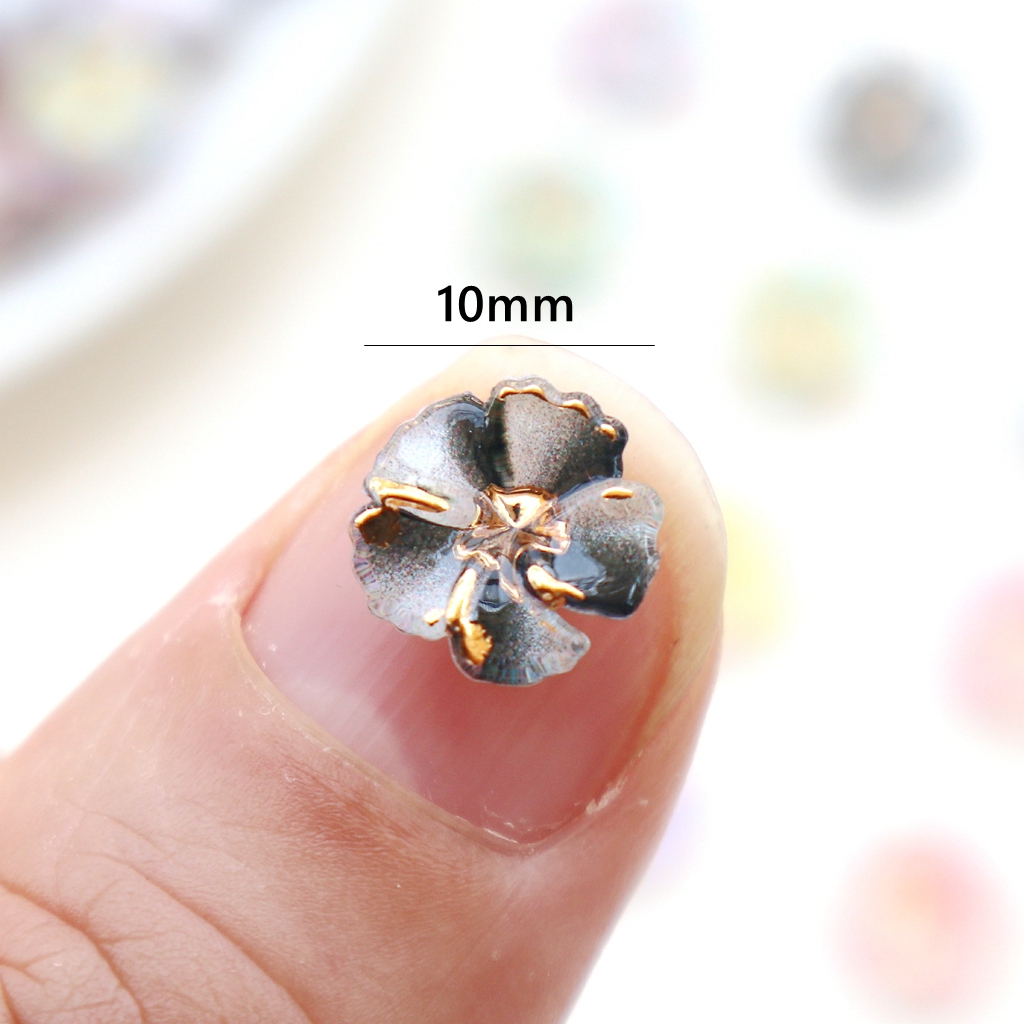 30pcs Mini Resin Flower Caboch - Resin Art Flowers review and price