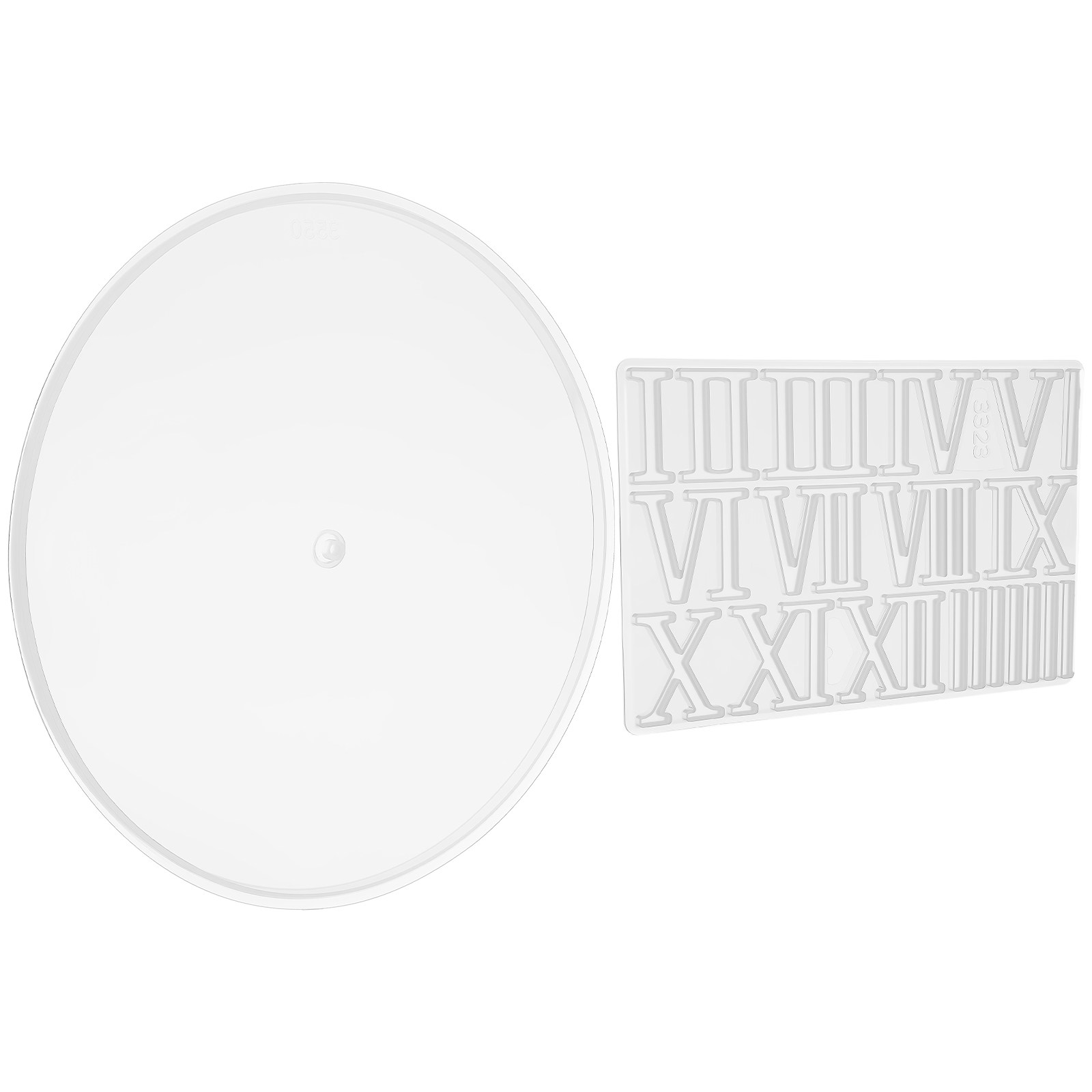 1Set Round Silicone Clock Dial - Resin Art Clock review and price