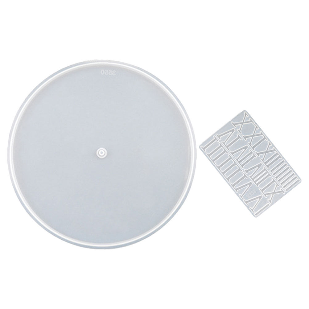 1Set Round Silicone Clock Dial - Resin Art Clock review and price