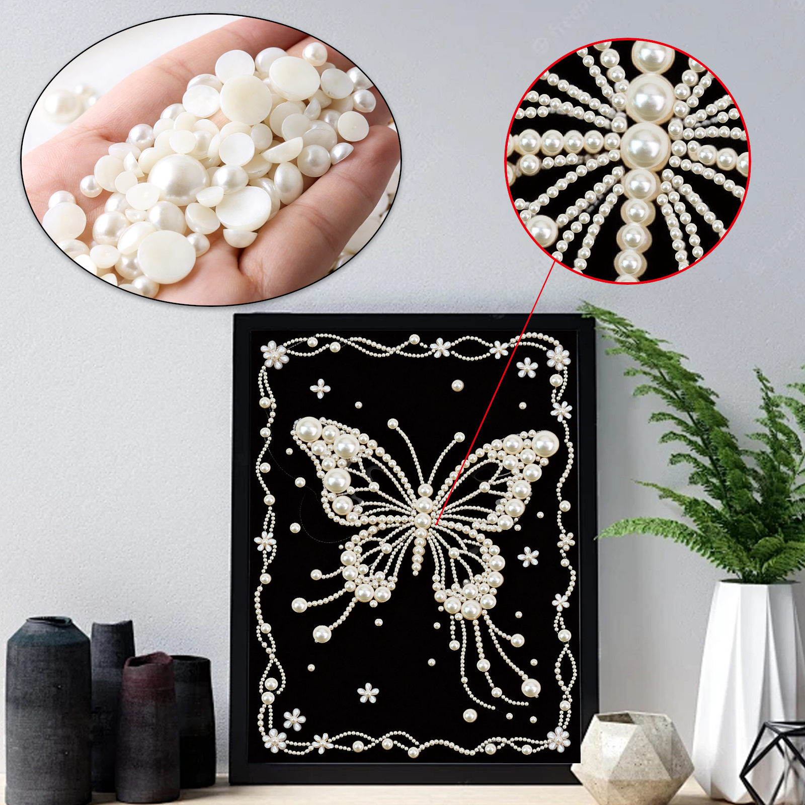 DIY Pearl Painting Art Kits fo - Resin Art Craft review and price