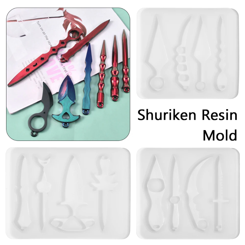 Shuriken Ninja Star Silicone M - Resin Art Tool Kit review and price