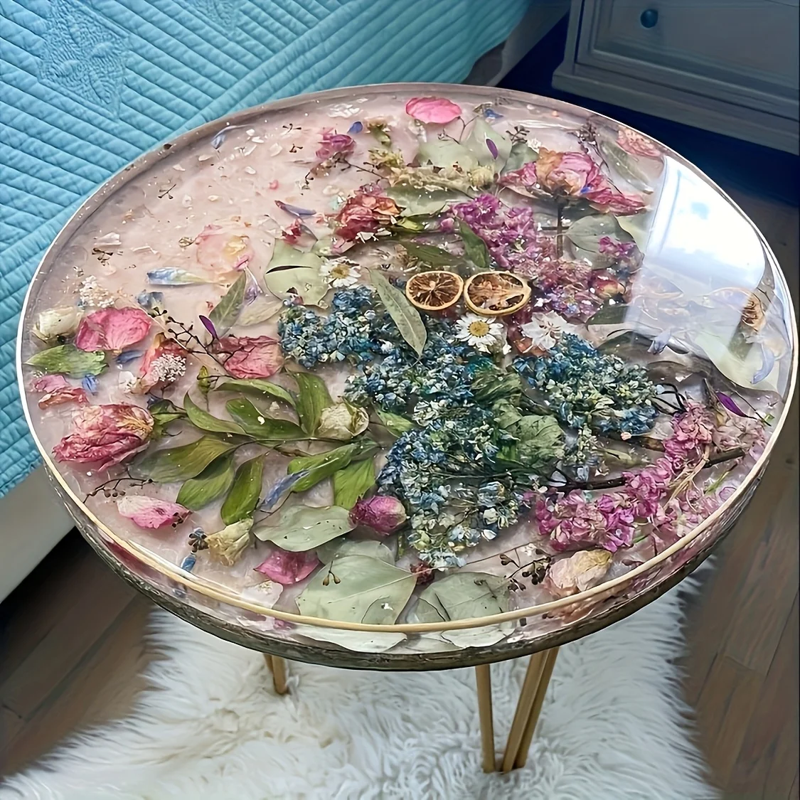 DIY Resin Round Table Silicone - Resin Art Clock review and price
